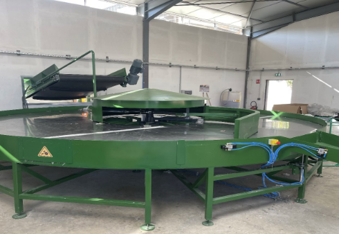 table rotative tri dechets